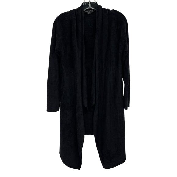 Barefoot Dreams women’s asymmetrical open front cardigan - Picture 1 of 8